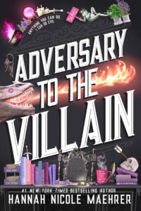 The cover of Adversary to the Villain by Hannah Nicole Maehrer