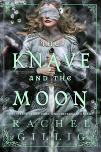 The Barnes and Noble edition of The Knave and the Moon featuring Sybil with blue title text