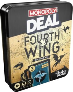 Monopoly Deal Fourth Wing edition