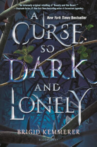 The cover of A Curse So Dark and Lonely