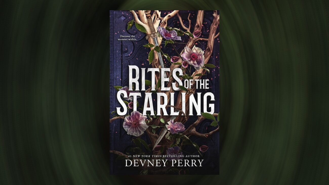 Rites of the Starling cover against a green, swirled background